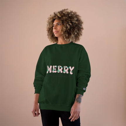 Christmas themed Champion Sweatshirt