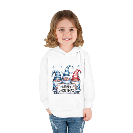 Christmas themed Toddler Pullover Fleece Hoodie