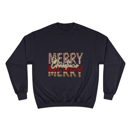 Christmas themed Champion Sweatshirt