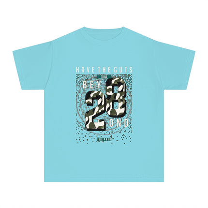 Typography themed Youth Midweight Tee