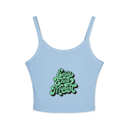 Typografie Themen Damen Spaghetti Strap Tank Top 