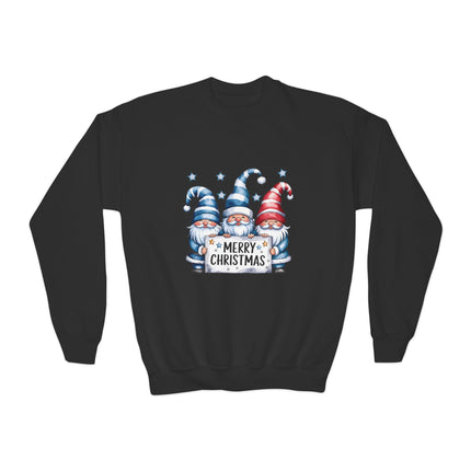 Christmas themed Youth Crewneck Sweatshirt
