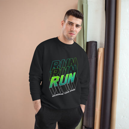 Champion-Sweatshirt mit Typografie-Motiv