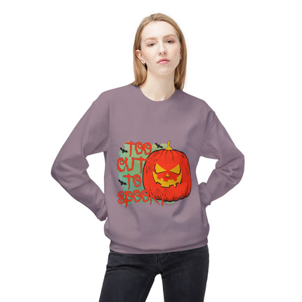Halloween-Themen-Unisex-Midweight-Softstyle-Fleece-Crewneck-Sweatshirt