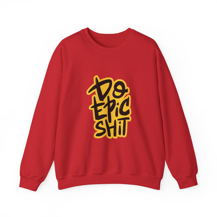 Unisex Heavy Blend Crewneck Sweatshirt mit Typografie-Motiv