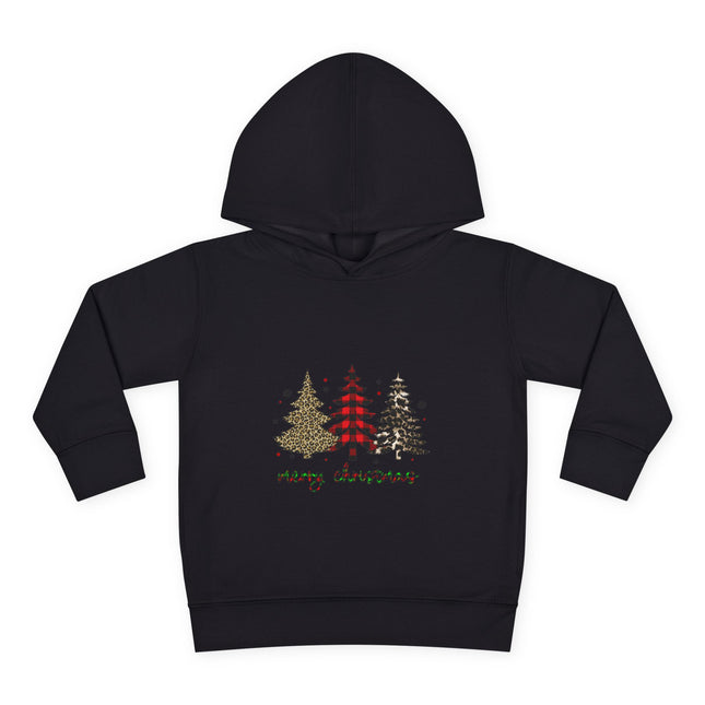 Christmas themed Toddler Pullover Fleece Hoodie