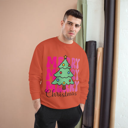 Christmas themed Champion Sweatshirt