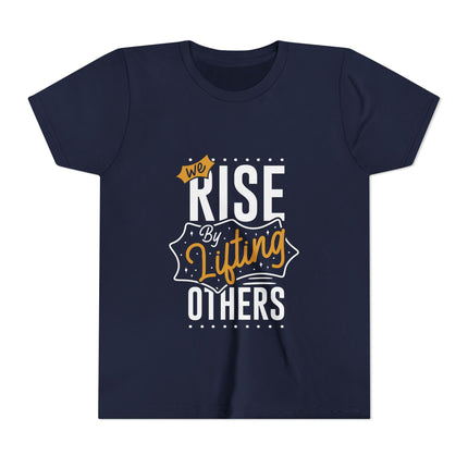 Typography themed Youth Short Sleeve Tee