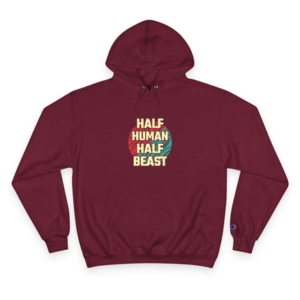 Typography themed Champion Hoodie