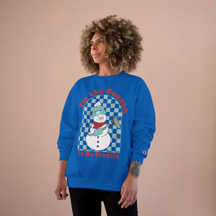 Christmas themed Champion Sweatshirt