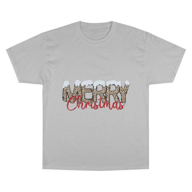 Champion-T-Shirt mit Weihnachtsmotiv