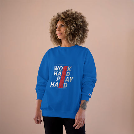 Champion-Sweatshirt mit Typografie-Motiv
