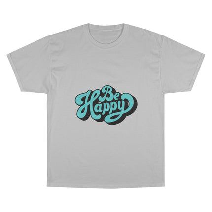 Champion-T-Shirt mit Typografie-Motiv