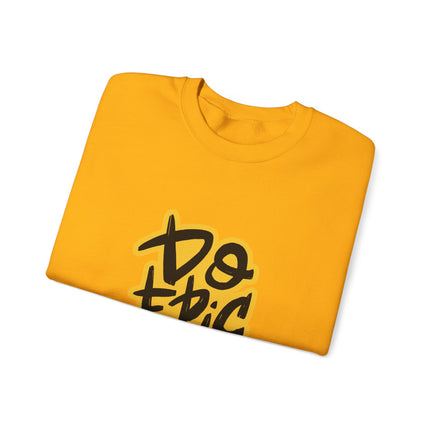Unisex Heavy Blend Crewneck Sweatshirt mit Typografie-Motiv