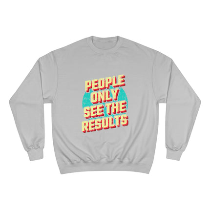 Champion-Sweatshirt mit Typografie-Motiv