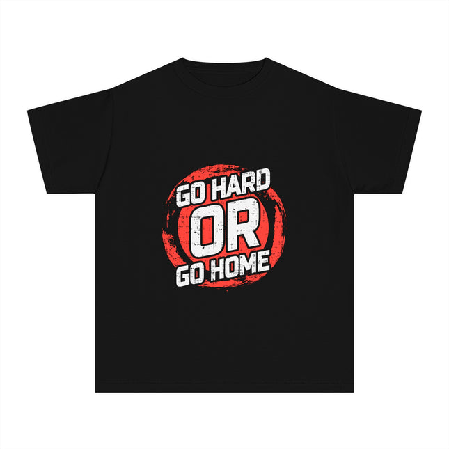 Typography themed Youth Midweight Tee