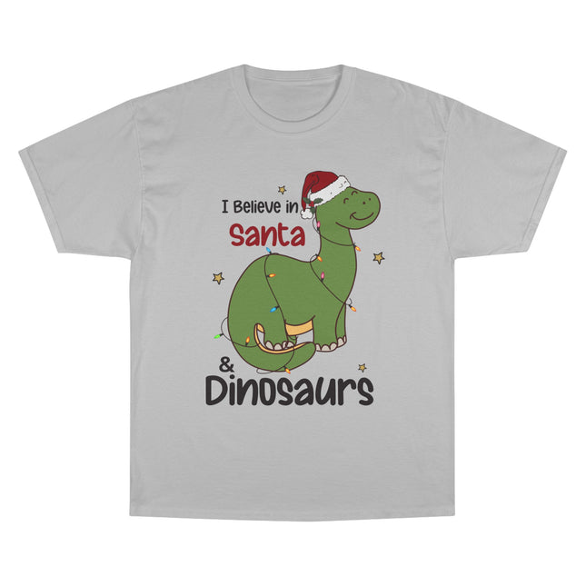 Champion-T-Shirt mit Weihnachtsmotiv