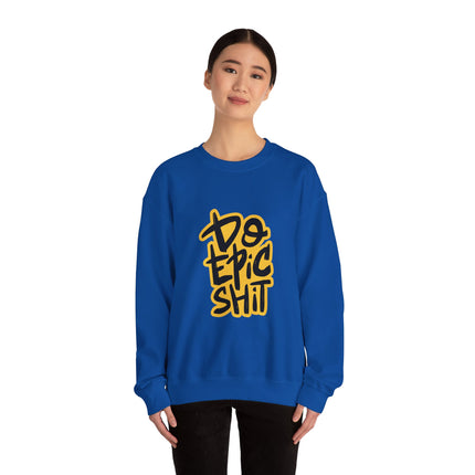 Unisex Heavy Blend Crewneck Sweatshirt mit Typografie-Motiv