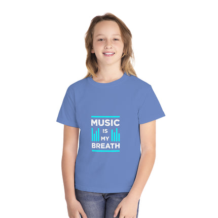 Typography themed Youth Midweight Tee