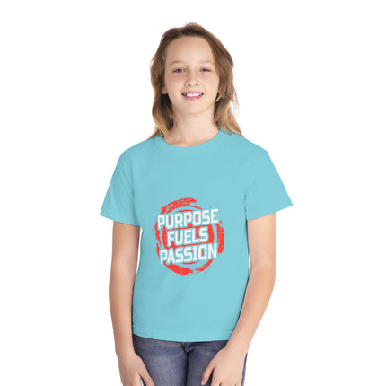 Typography themed Youth Midweight Tee
