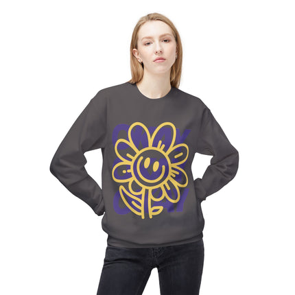 Unisex-Sweatshirt mit Rundhalsausschnitt aus mittelschwerem Softstyle-Fleece