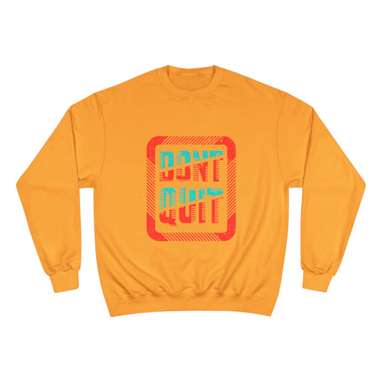 Champion-Sweatshirt mit Typografie-Motiv