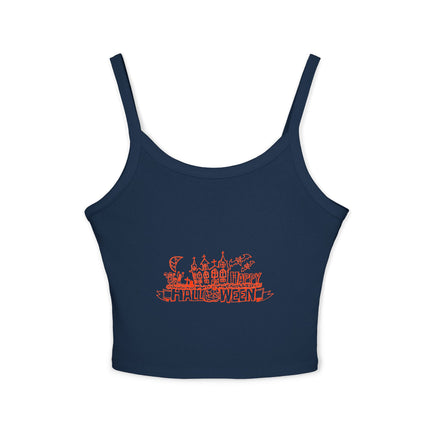 Halloween-Themen Damen Spaghetti Strap Tank Top 