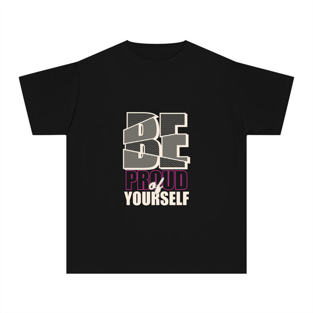 Typography themed Youth Midweight Tee