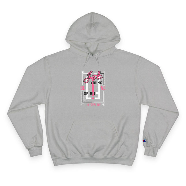 Typography themed Champion Hoodie