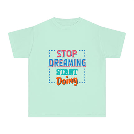 Typography themed Youth Midweight Tee