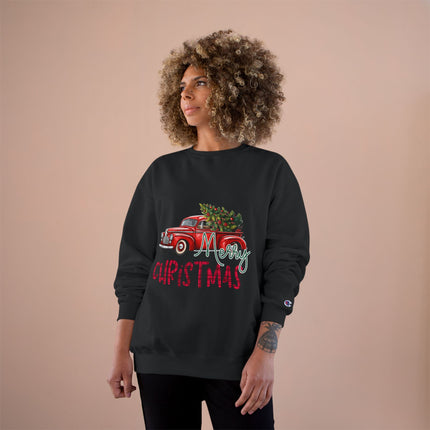 Christmas themed Champion Sweatshirt