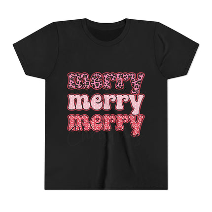 Christmas themed Youth Short Sleeve Tee