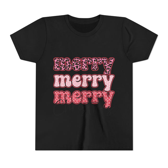 Kurzärmeliges T-Shirt für Jugendliche mit Weihnachtsmotiv