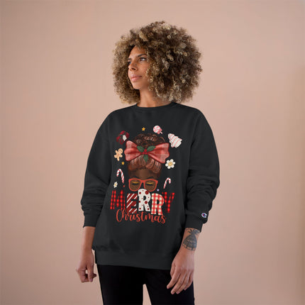 Christmas themed Champion Sweatshirt