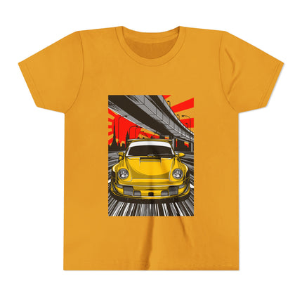Car Enthusiast themed Youth Short Sleeve Tee