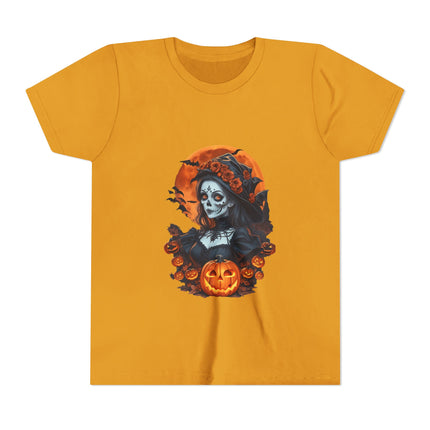 Halloween-Kurzarm-T-Shirt für Jugendliche