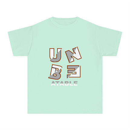 Typography themed Youth Midweight Tee