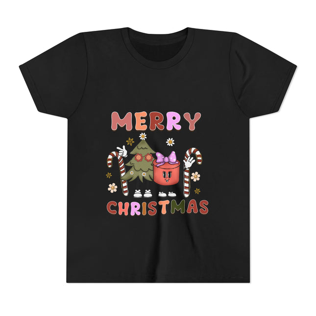 Kurzärmeliges T-Shirt für Jugendliche mit Weihnachtsmotiv