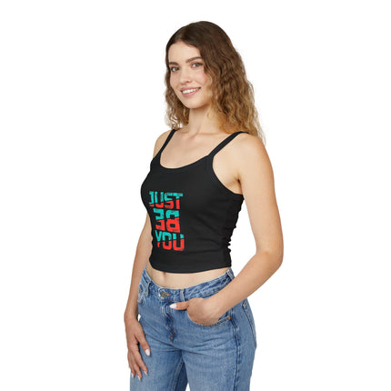 Typografie Themen Damen Spaghetti Strap Tank Top 