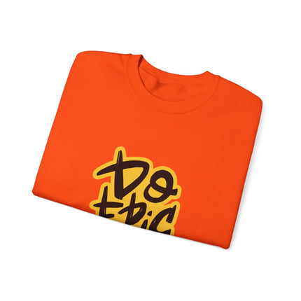 Unisex Heavy Blend Crewneck Sweatshirt mit Typografie-Motiv