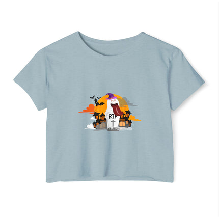 Halloween themed Women's Festival Crop Top