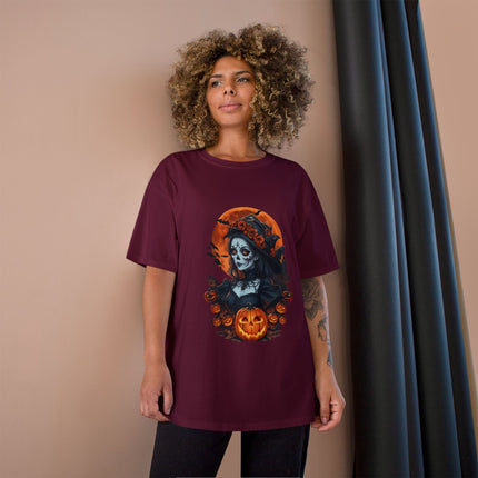 Champion-T-Shirt mit Halloween-Motiv