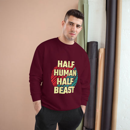 Champion-Sweatshirt mit Typografie-Motiv