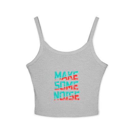 Typografie Themen Damen Spaghetti Strap Tank Top 
