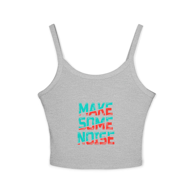 Typografie Themen Damen Spaghetti Strap Tank Top 