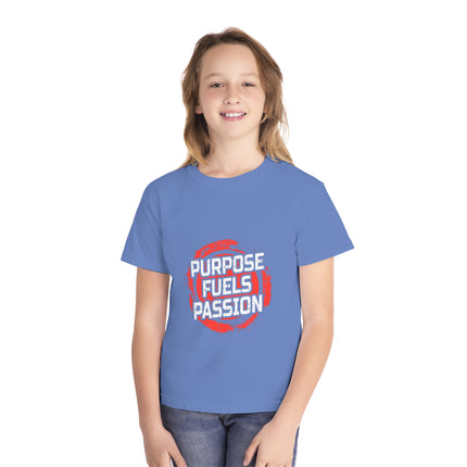 Typography themed Youth Midweight Tee