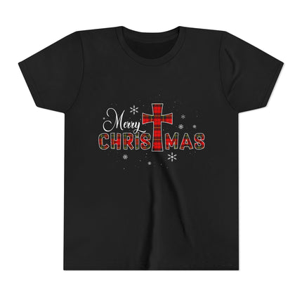 Kurzärmeliges T-Shirt für Jugendliche mit Weihnachtsmotiv