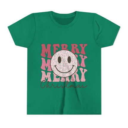Kurzärmeliges T-Shirt für Jugendliche mit Weihnachtsmotiv