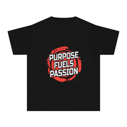Typography themed Youth Midweight Tee