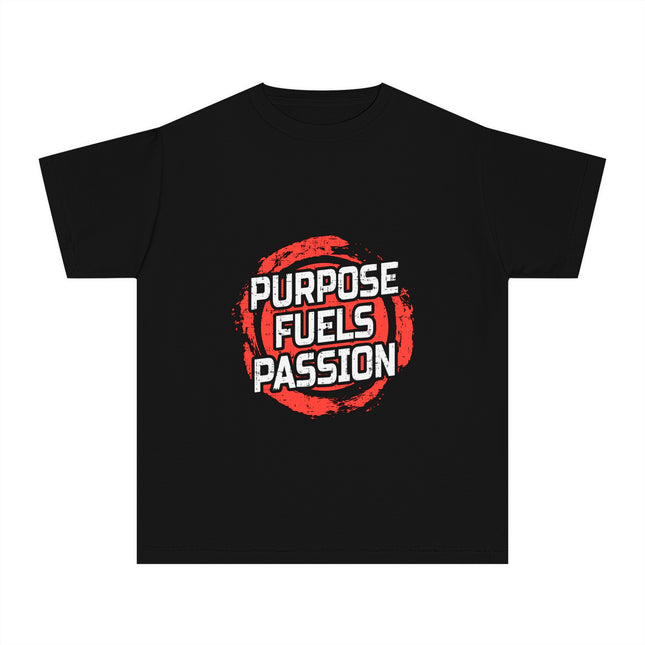 Typography themed Youth Midweight Tee